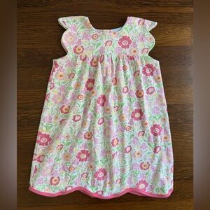 Bella Bliss Floral Scalloped Dress size 5